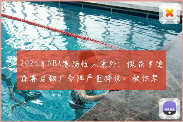 2026年NBA赛场惊人意外:探花亨德森赛后翻广告牌严重摔伤,被担架紧急抬离现场